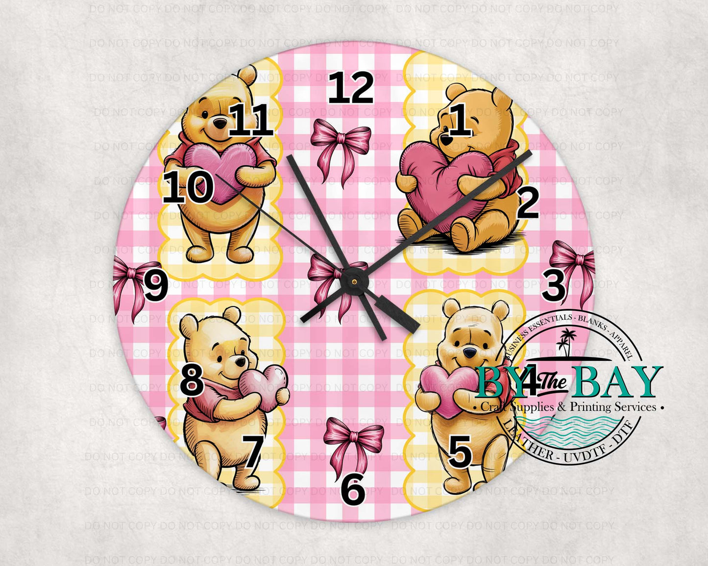 Honey Bear 01 Clock