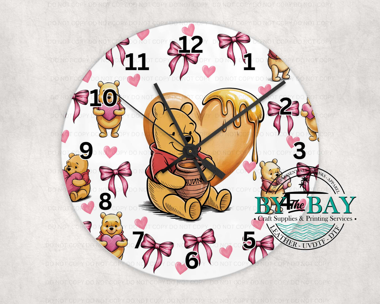 Honey Bear 02 Clock
