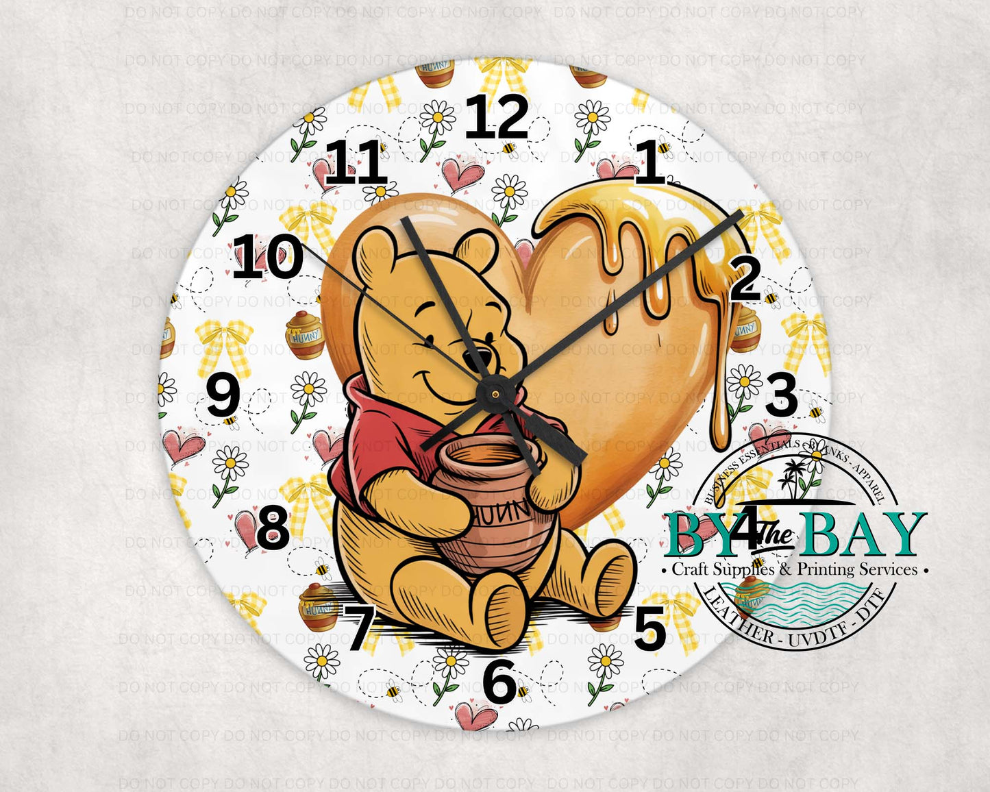 Honey Bear 03 Clock