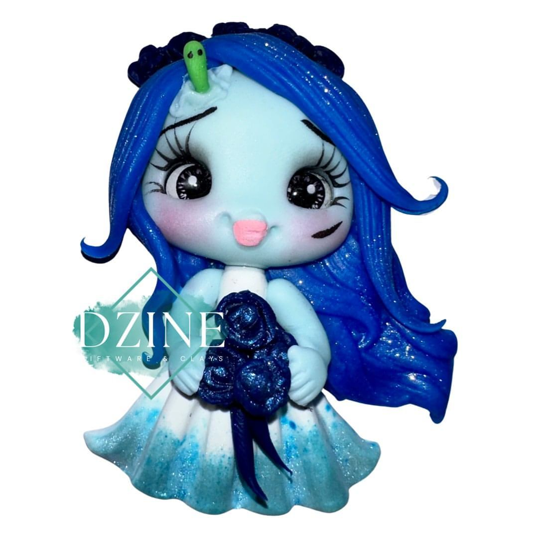 Corpse bride with worm