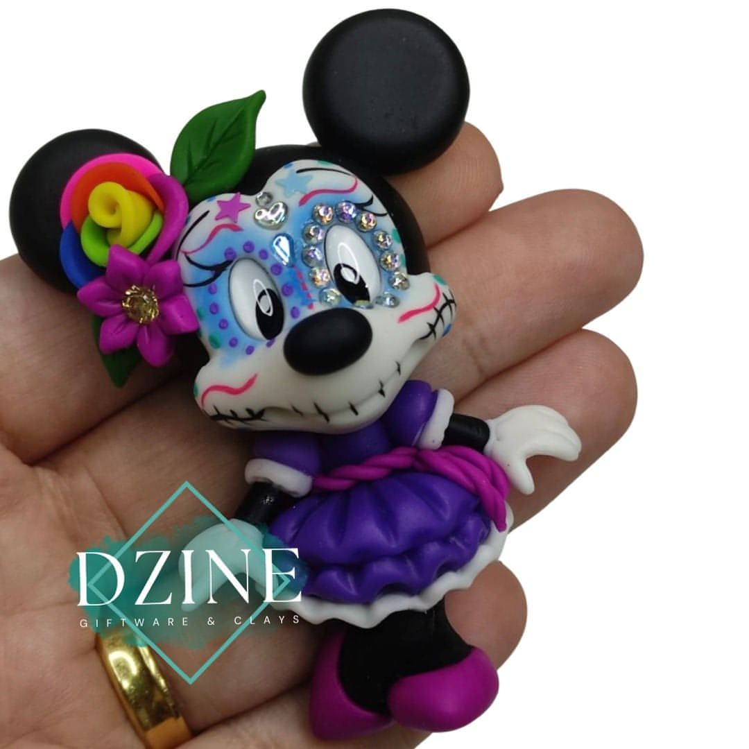 Sugar Skull Miss Mouse by Tbaby