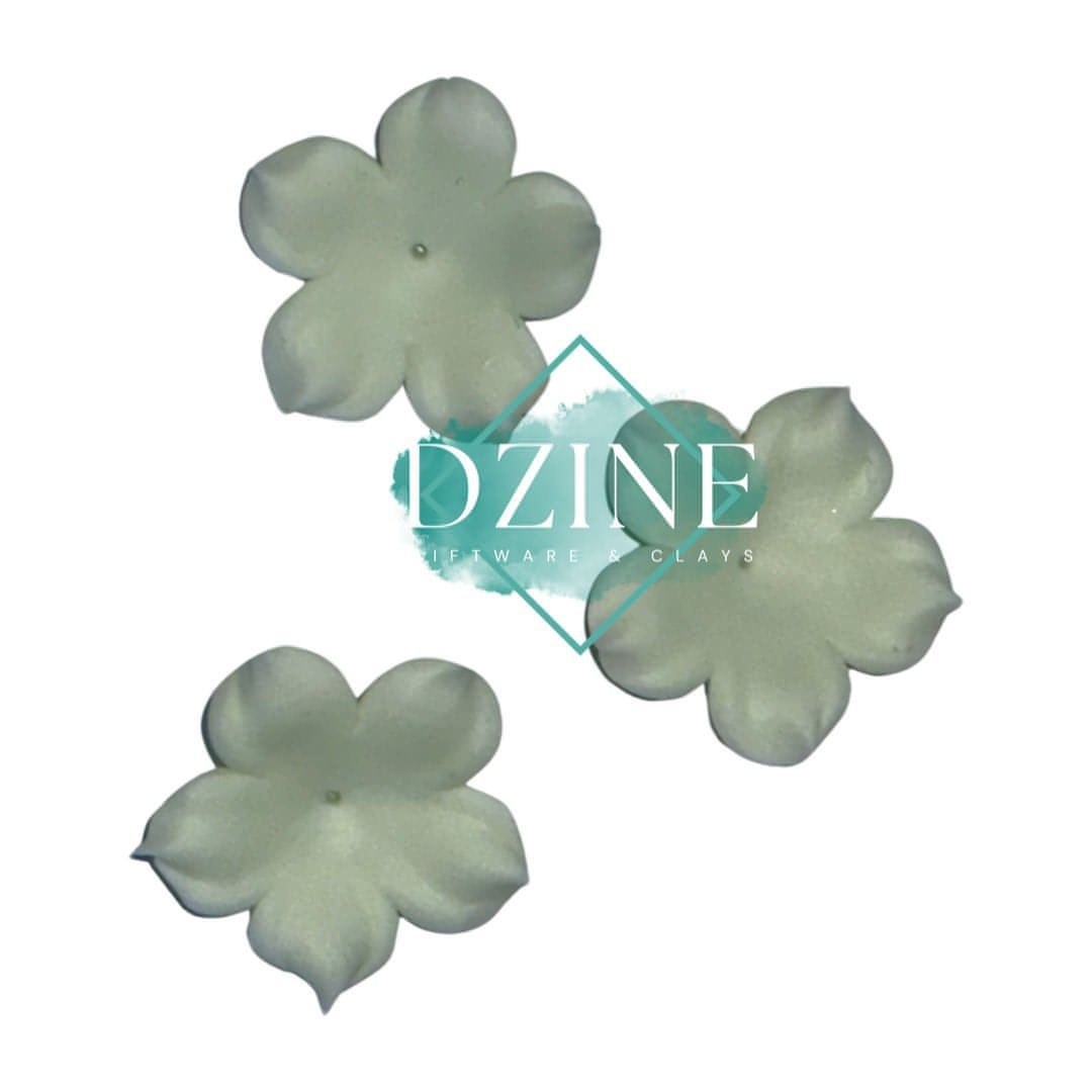 Small Mint Flower 3pk (2cm)