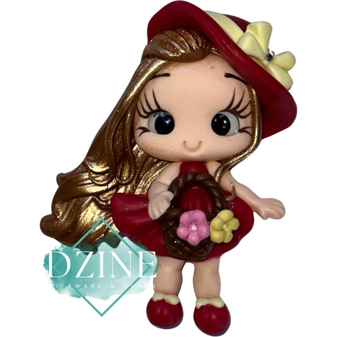 Spring Girl gold hair