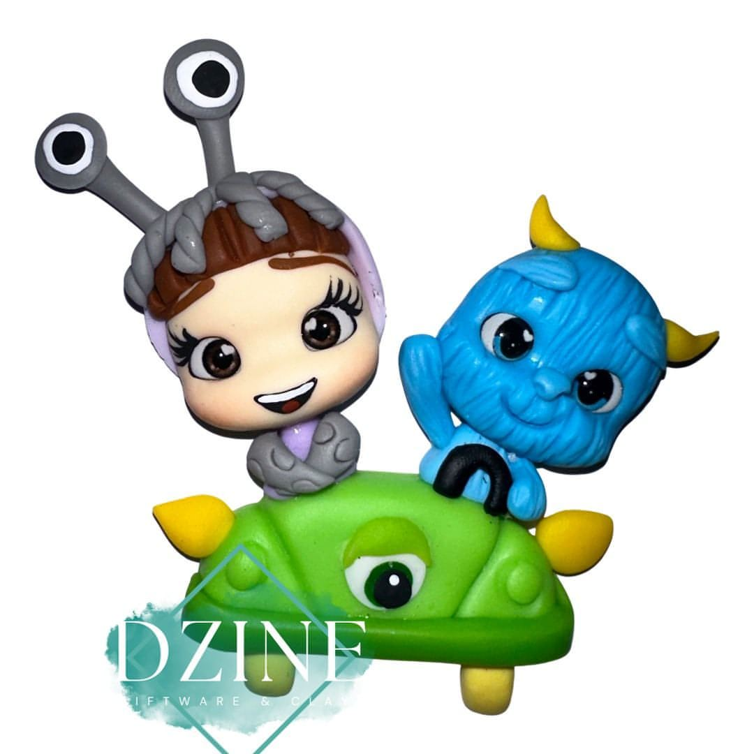 Those Monsters in a car