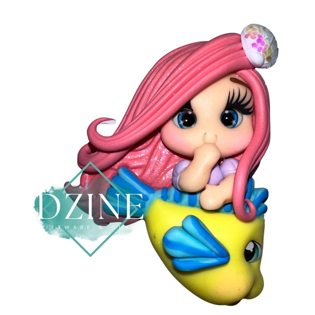 Underwater Princess & her fish