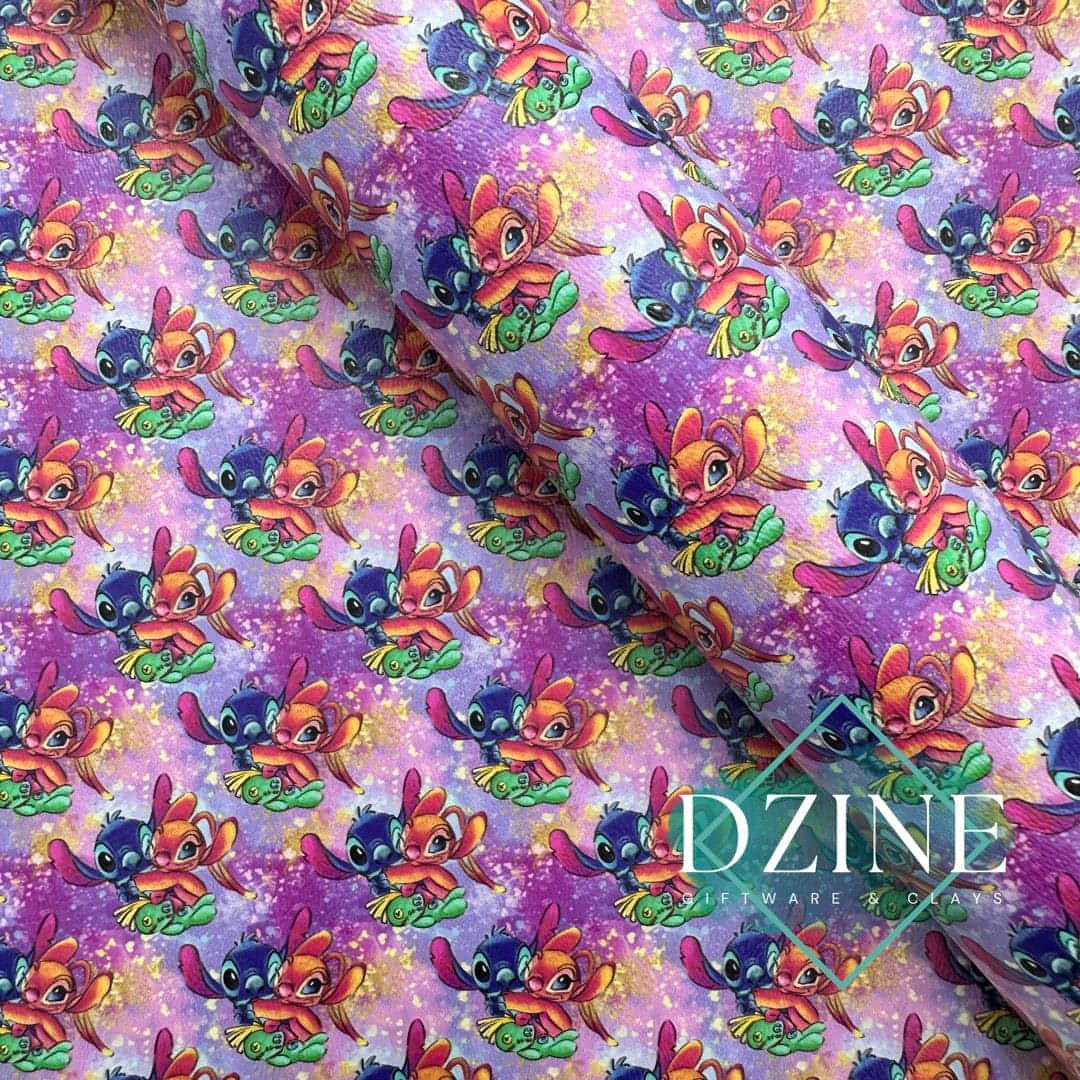 Blue Alien & Angel purple