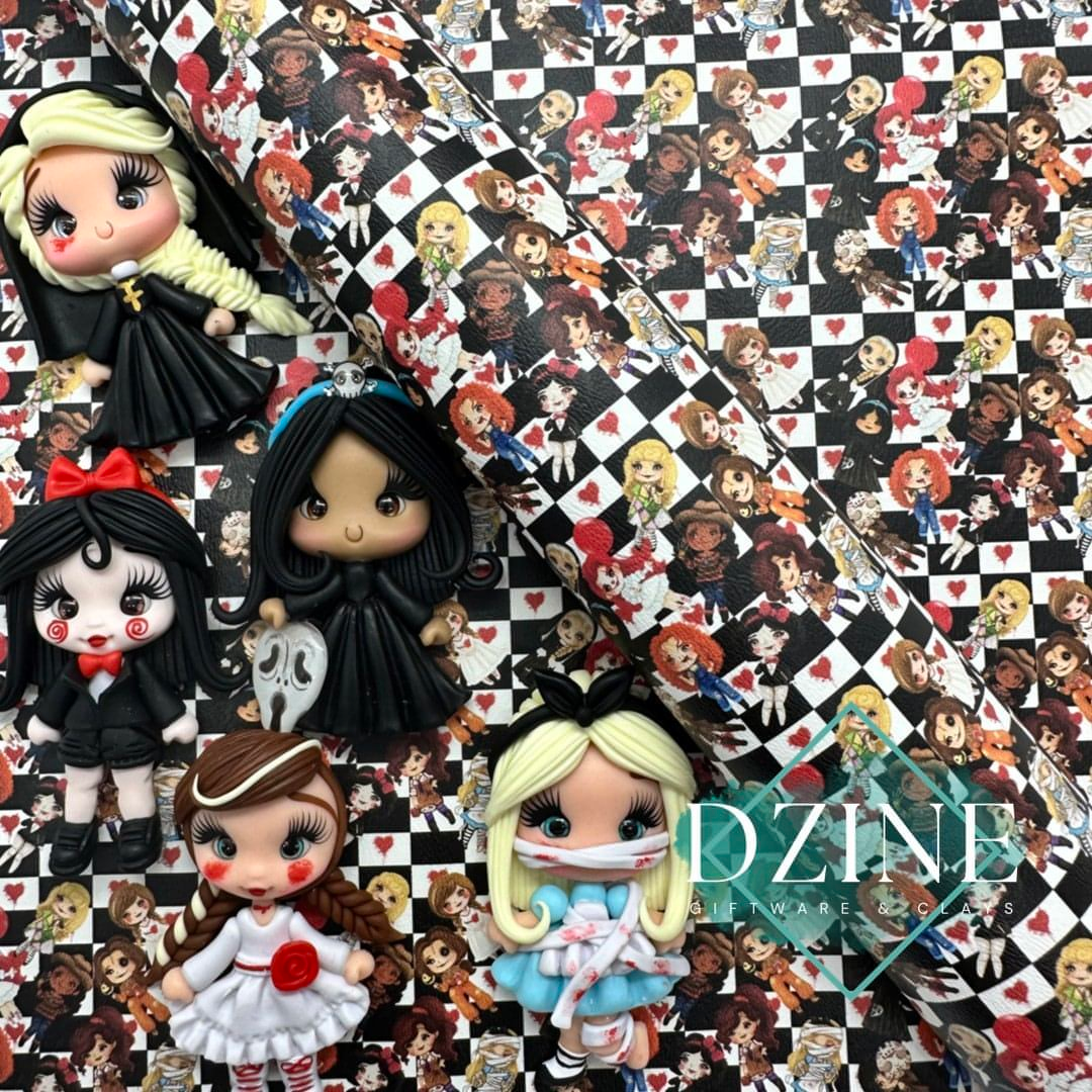 Halloween Princess checkers