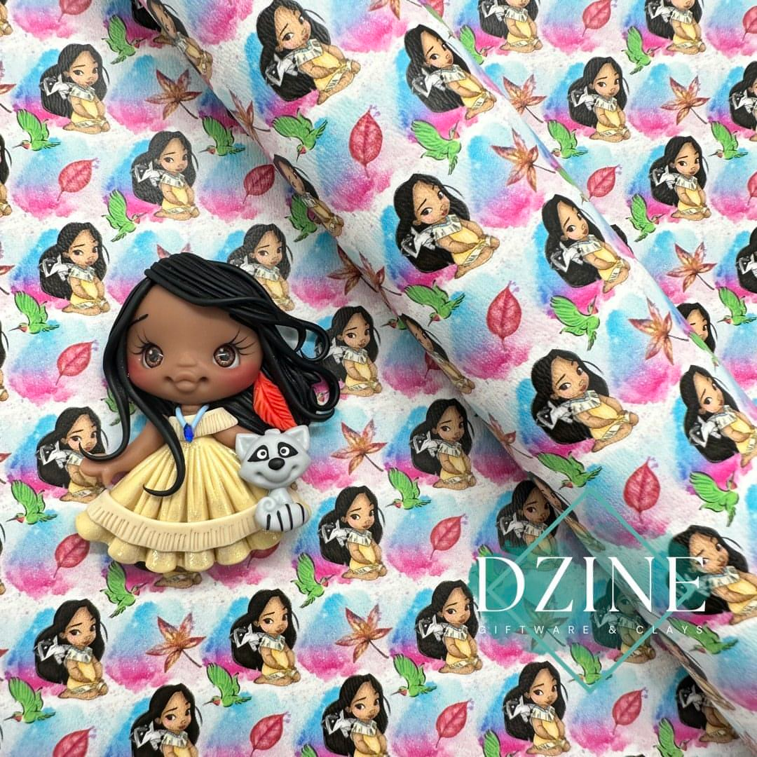 Indian princess watercolour