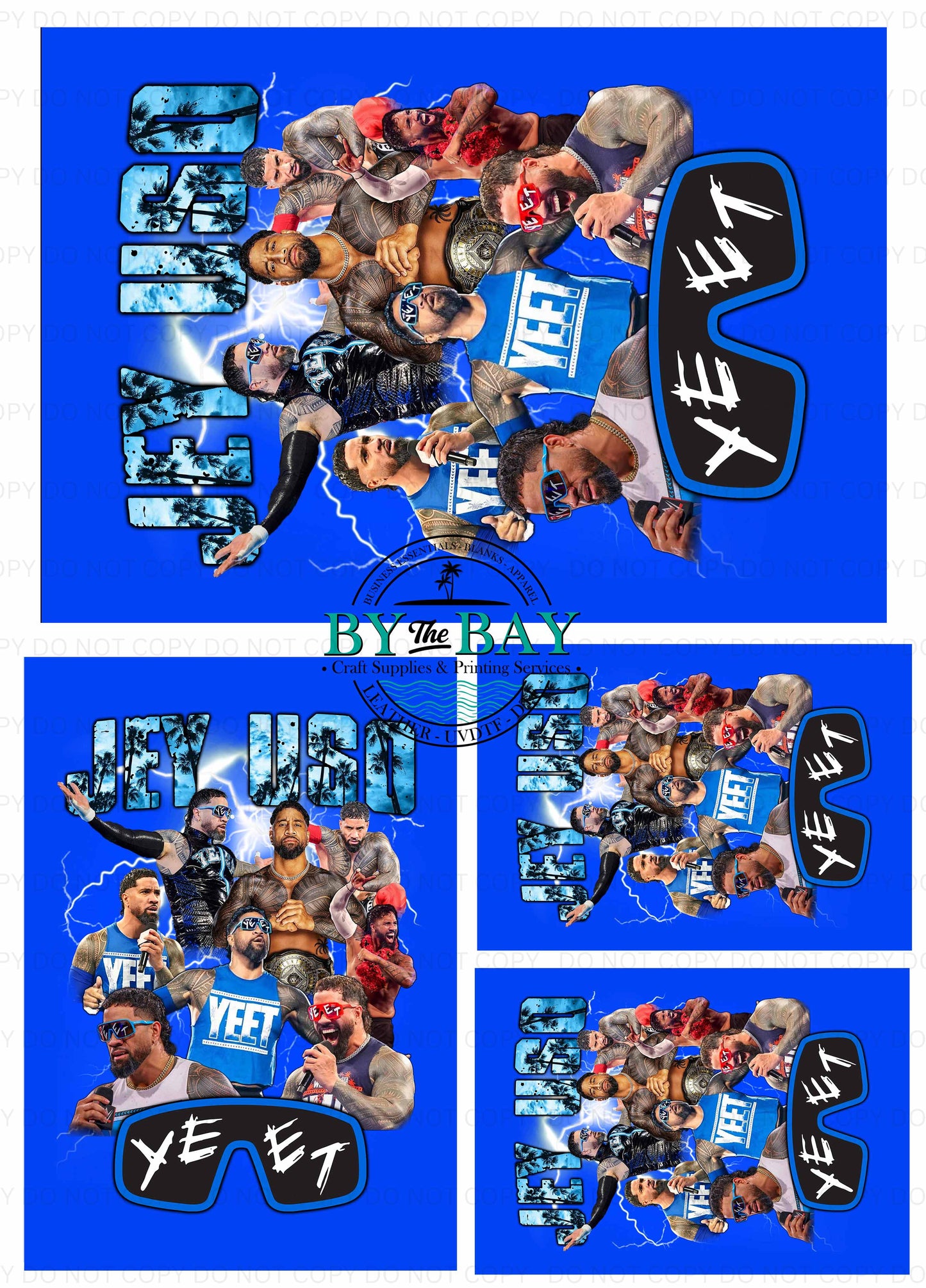 Jay Blue (Various Sizes) Bag Panels