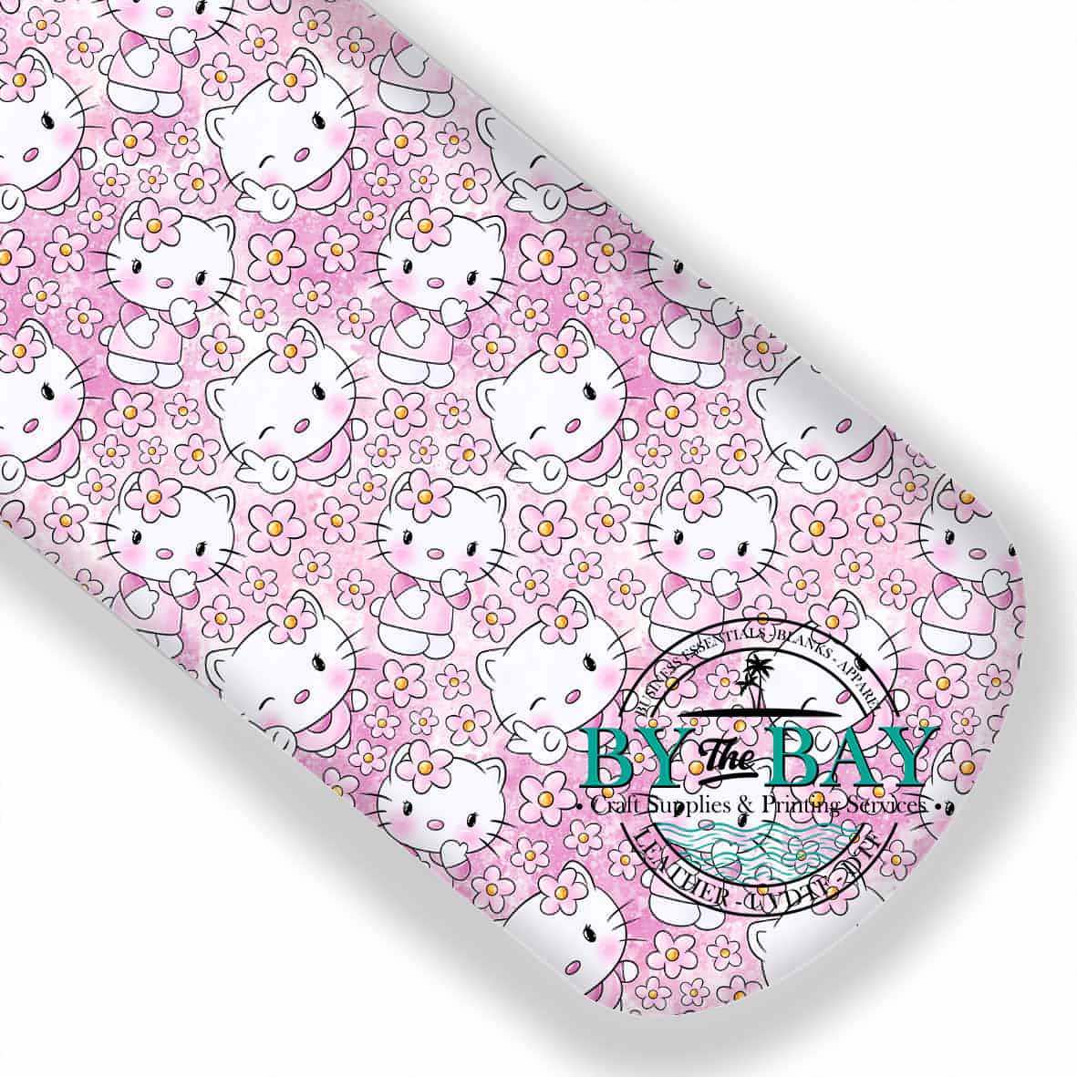 H Kitty Floral Faux Leather