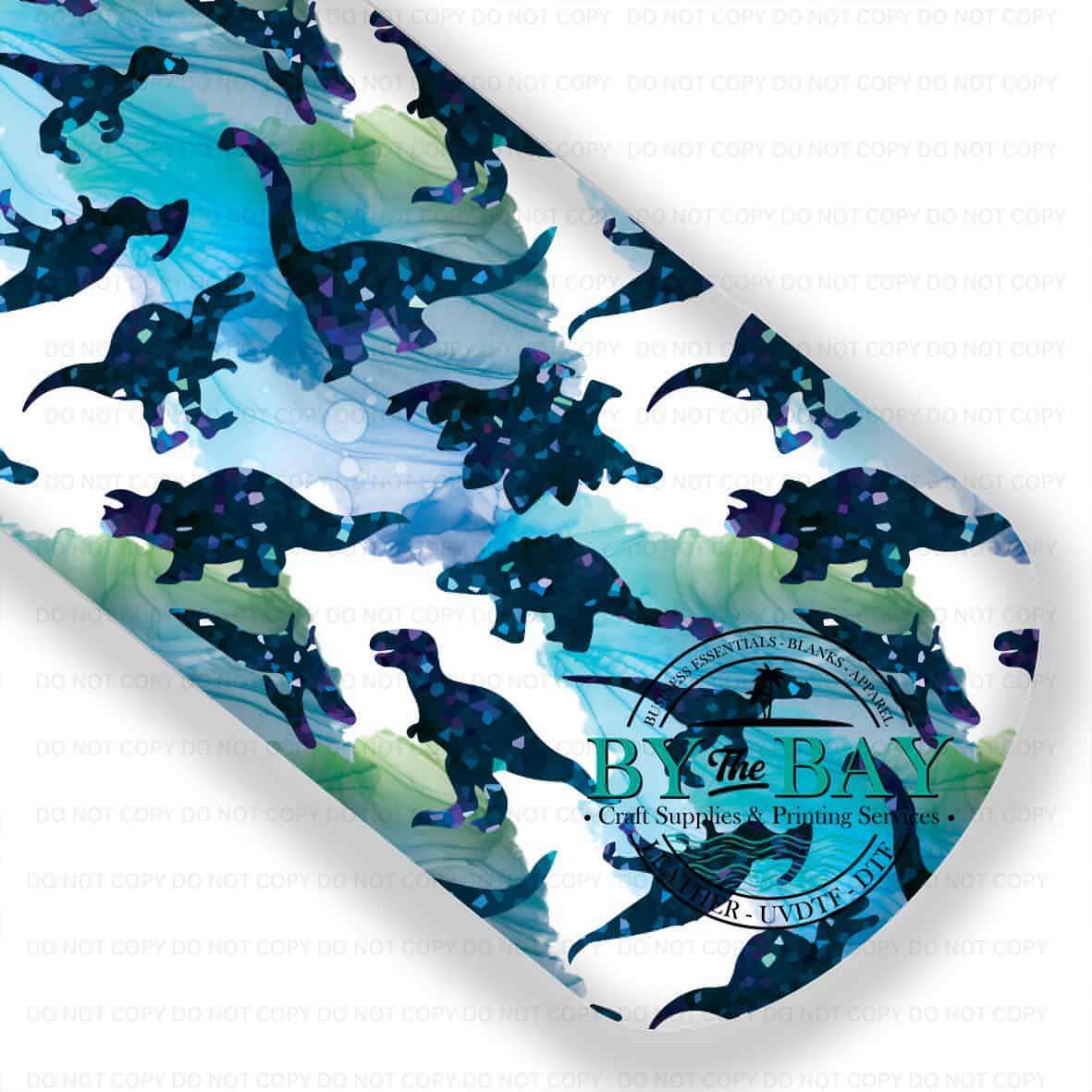 Kaleidosaurs Green White Blue