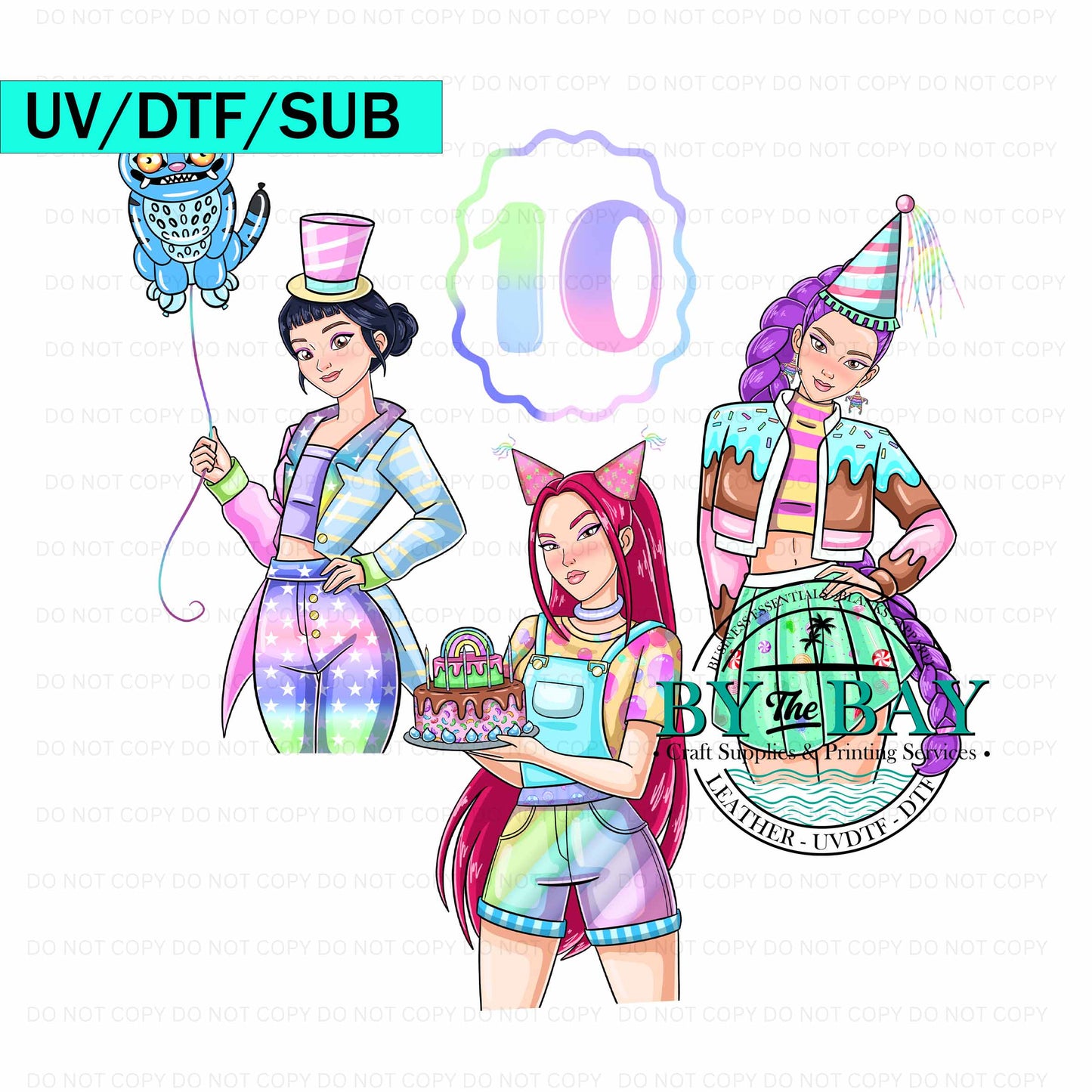 Kaprty 10 UVDTF/SUB
