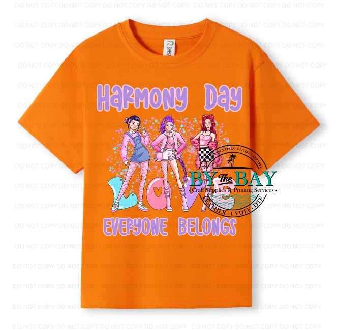 KP Love Harmony Day Kids Tees