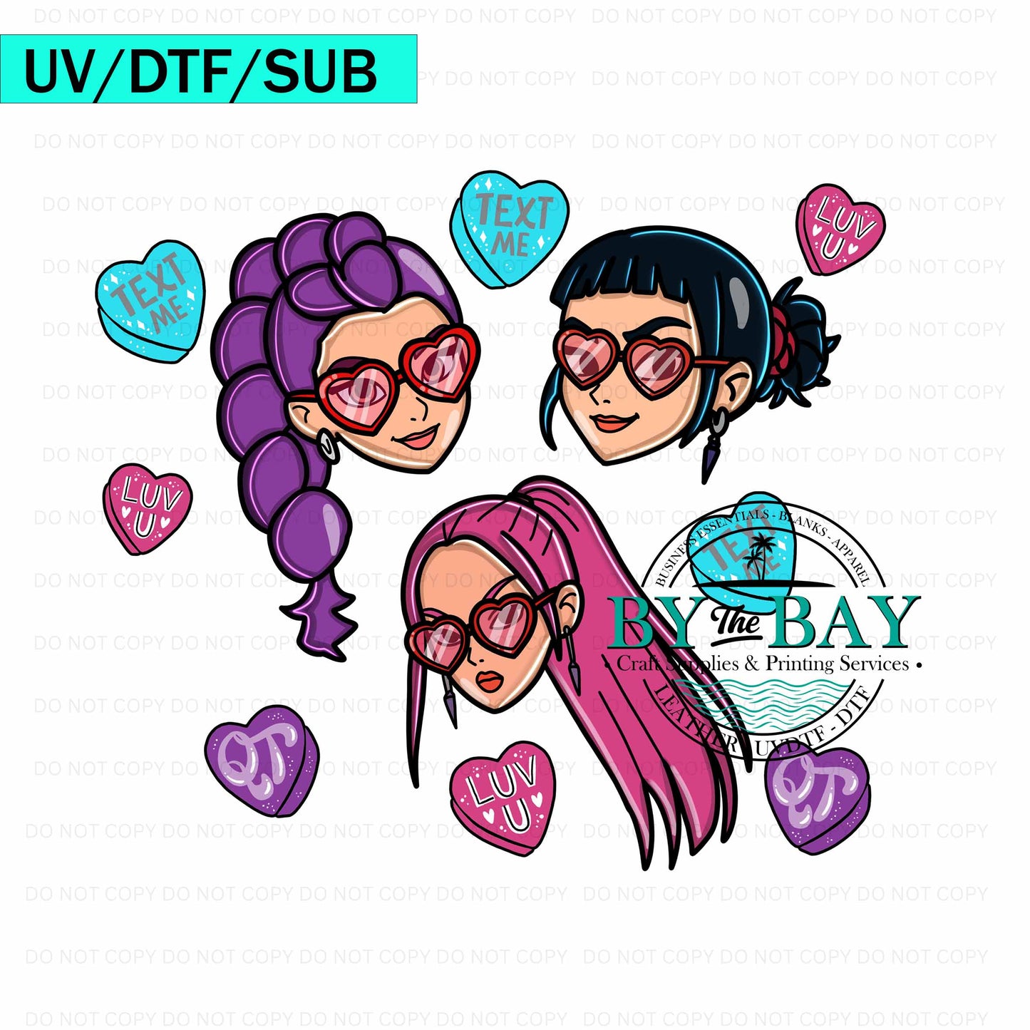 K P Valentine UV/DTF/SUB Print