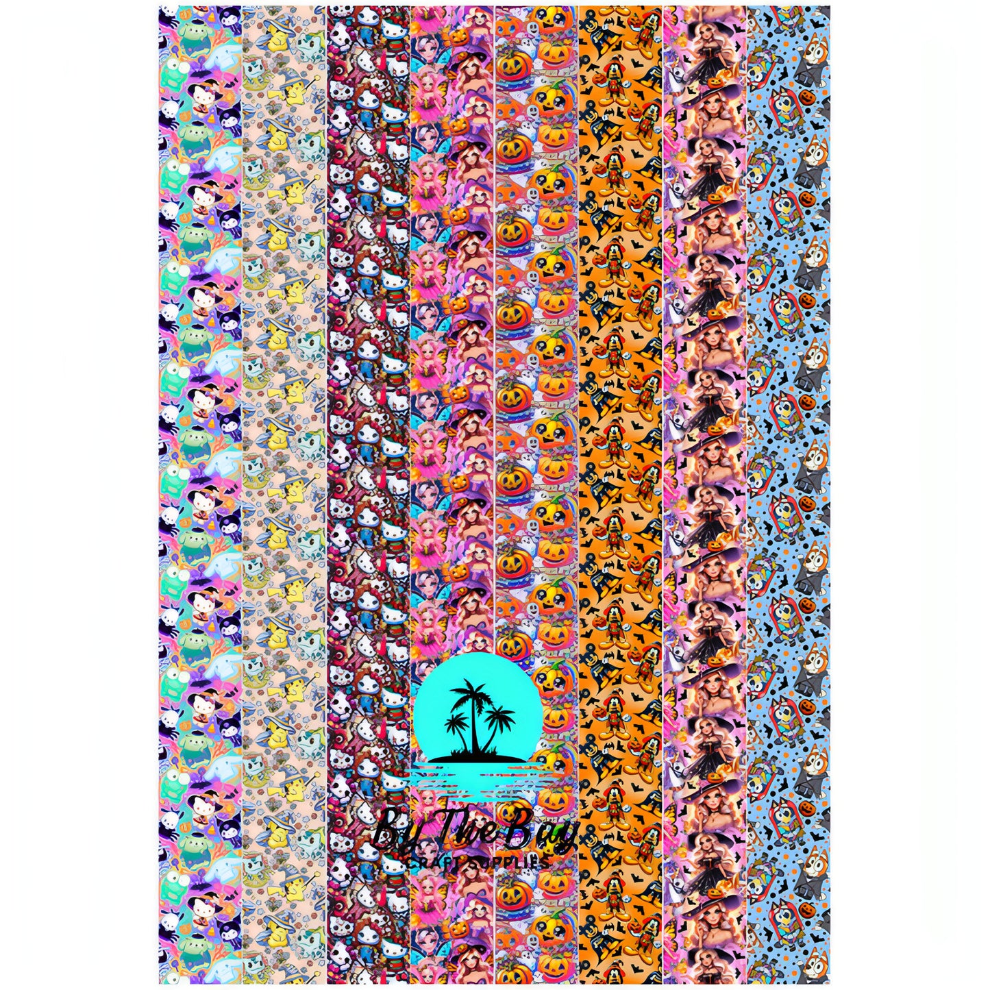 Halloween New 1 Key Fob Sheet