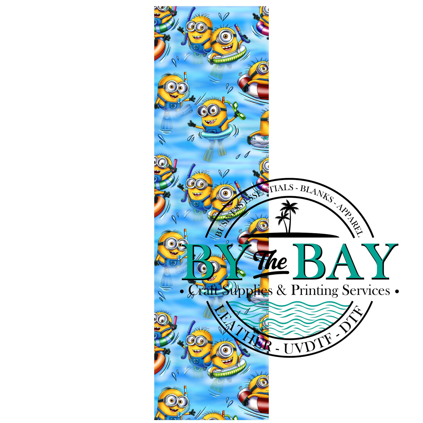Water Yellow guy 1 Bookmark Decal