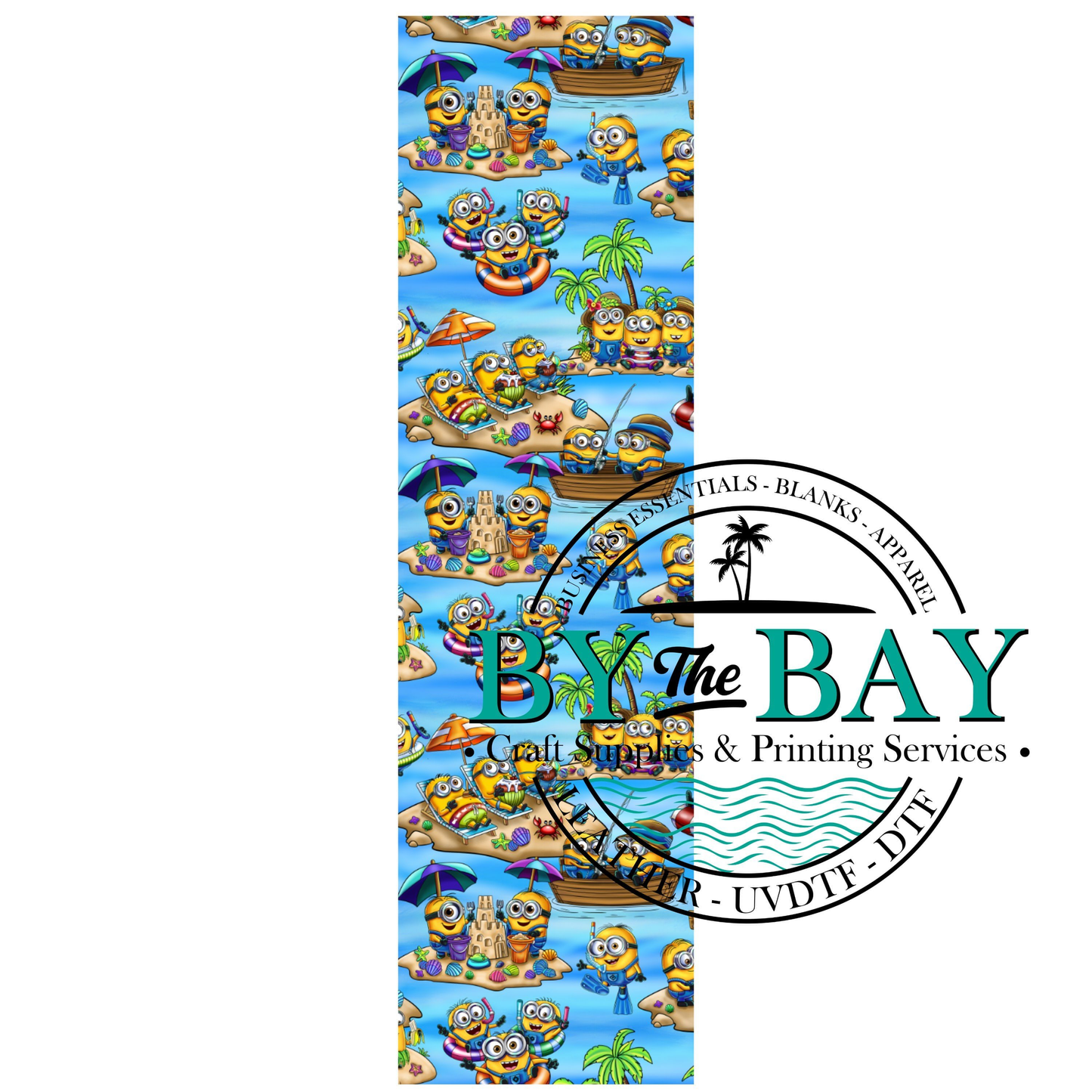 Water Yellow guy 2 Bookmark Decal