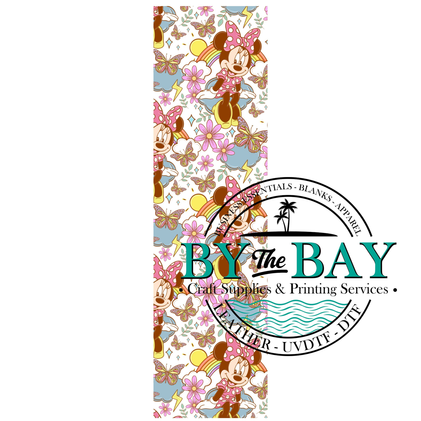 Pastel Miss Mouse Bookmark Decal