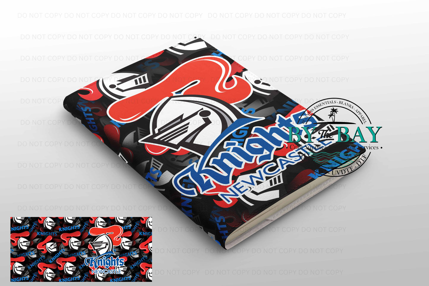 Knights - Ready made notepad Cover (Notepad & Pocket options available)