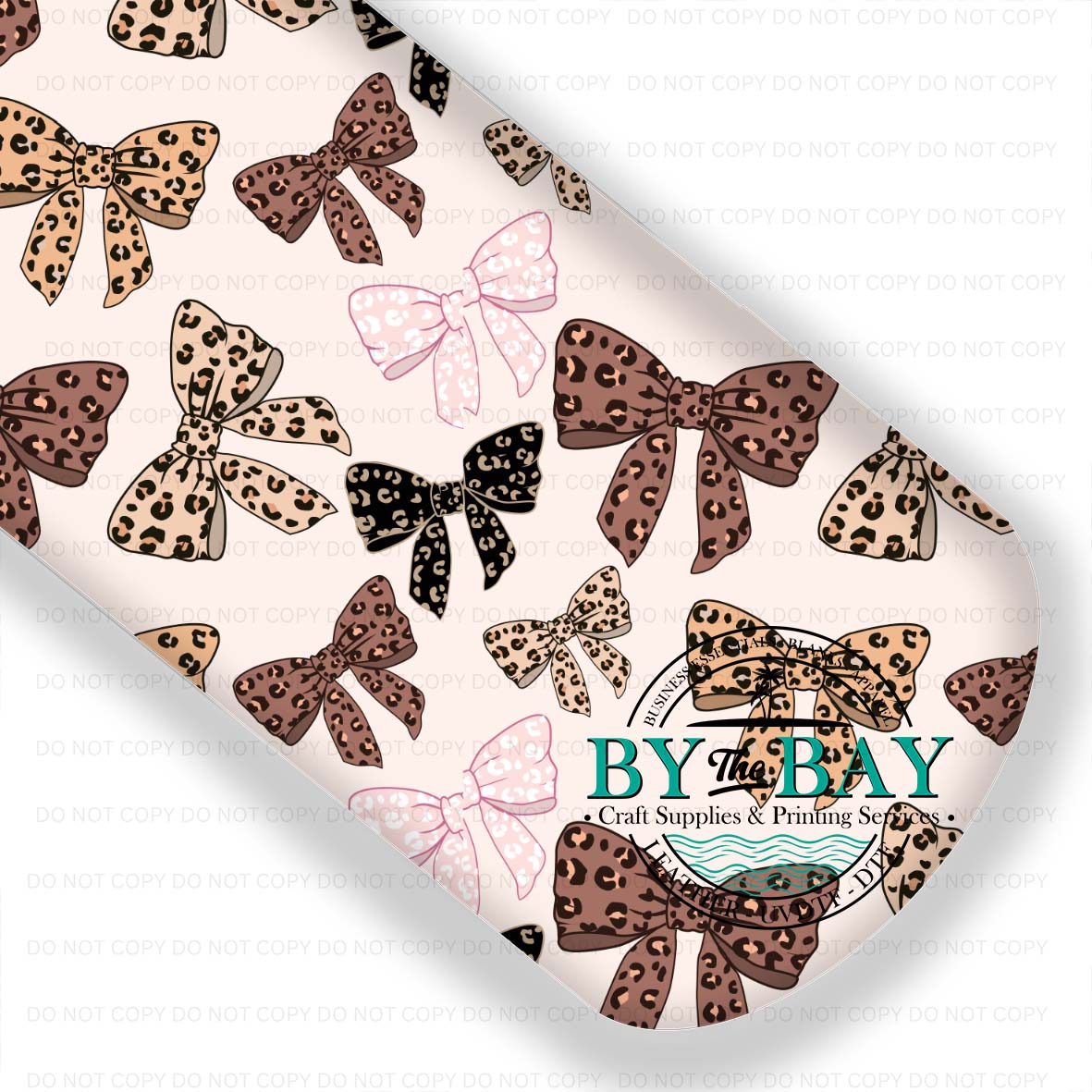 Leopard Print Bows
