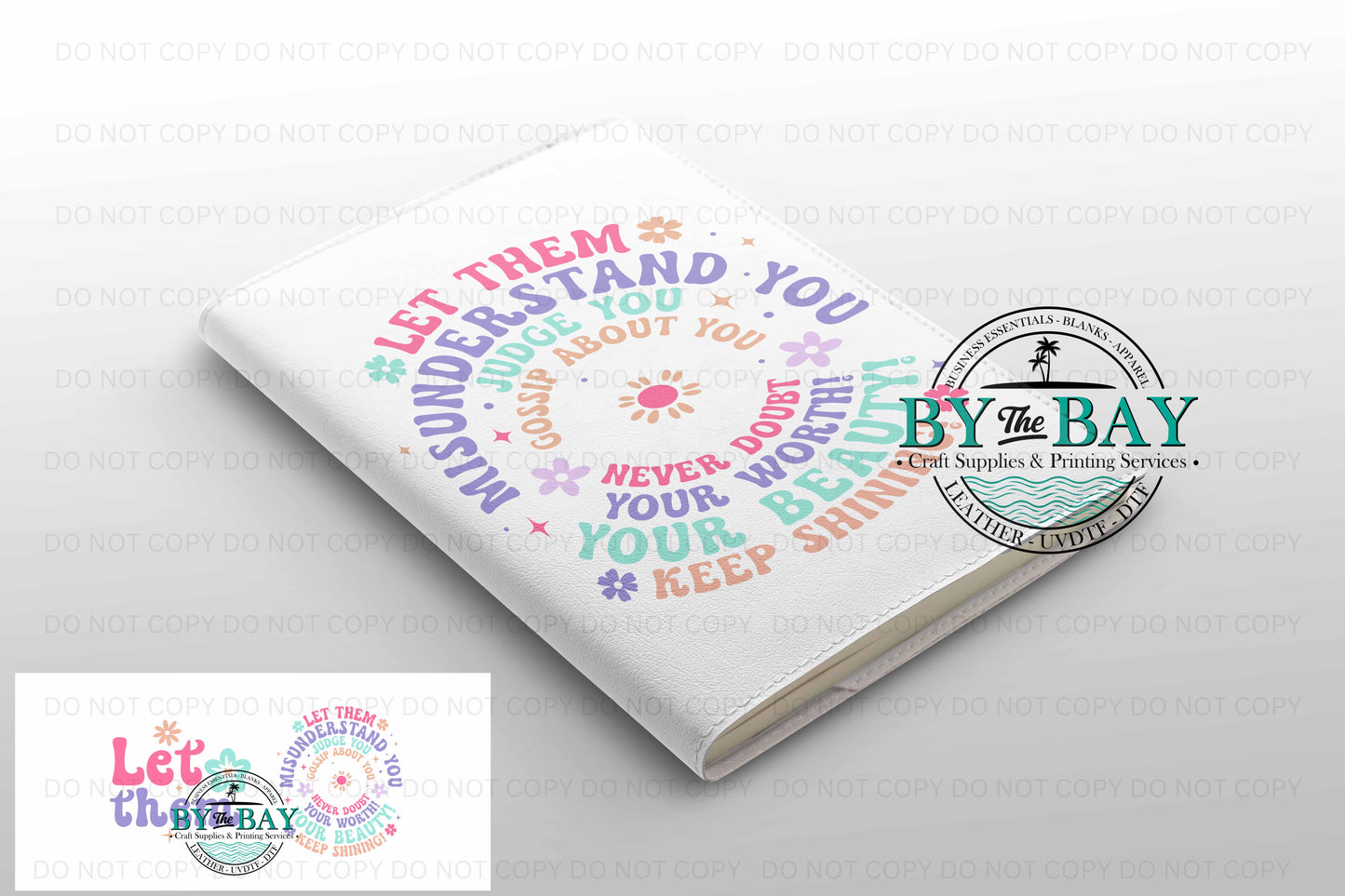 Let them pastel - Ready made notepad Cover (Notepad & Pocket options available)