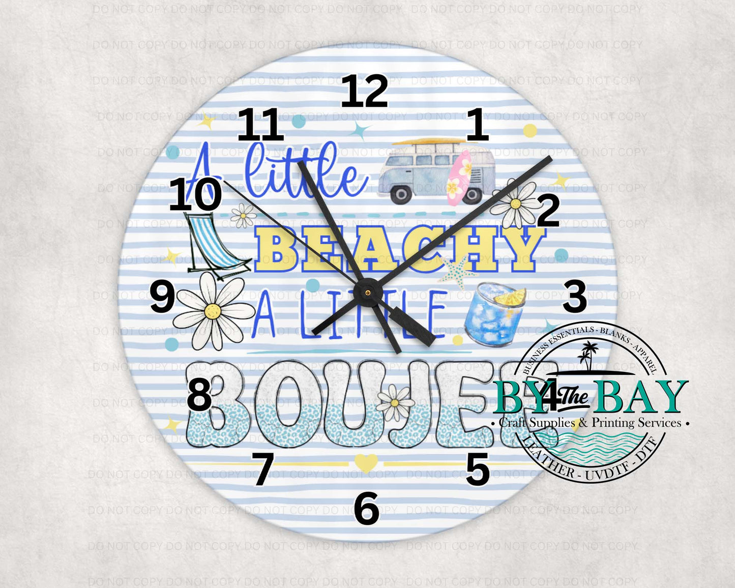 A Little Beachy Clock