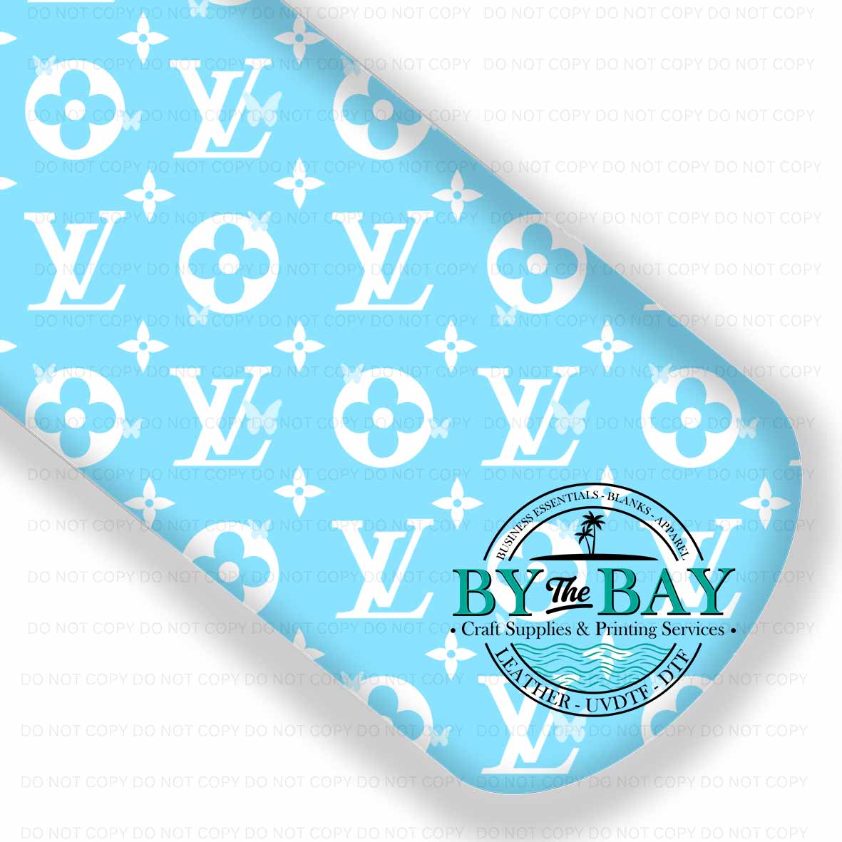 LV Light Blue Butterfly