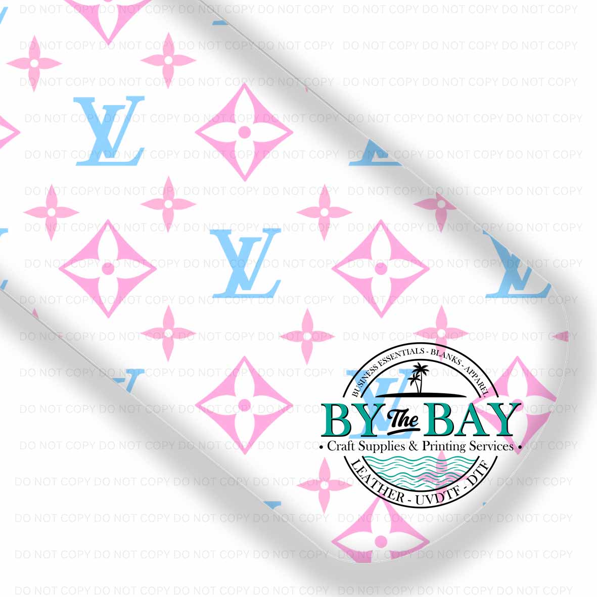 LV White Blue & Pink