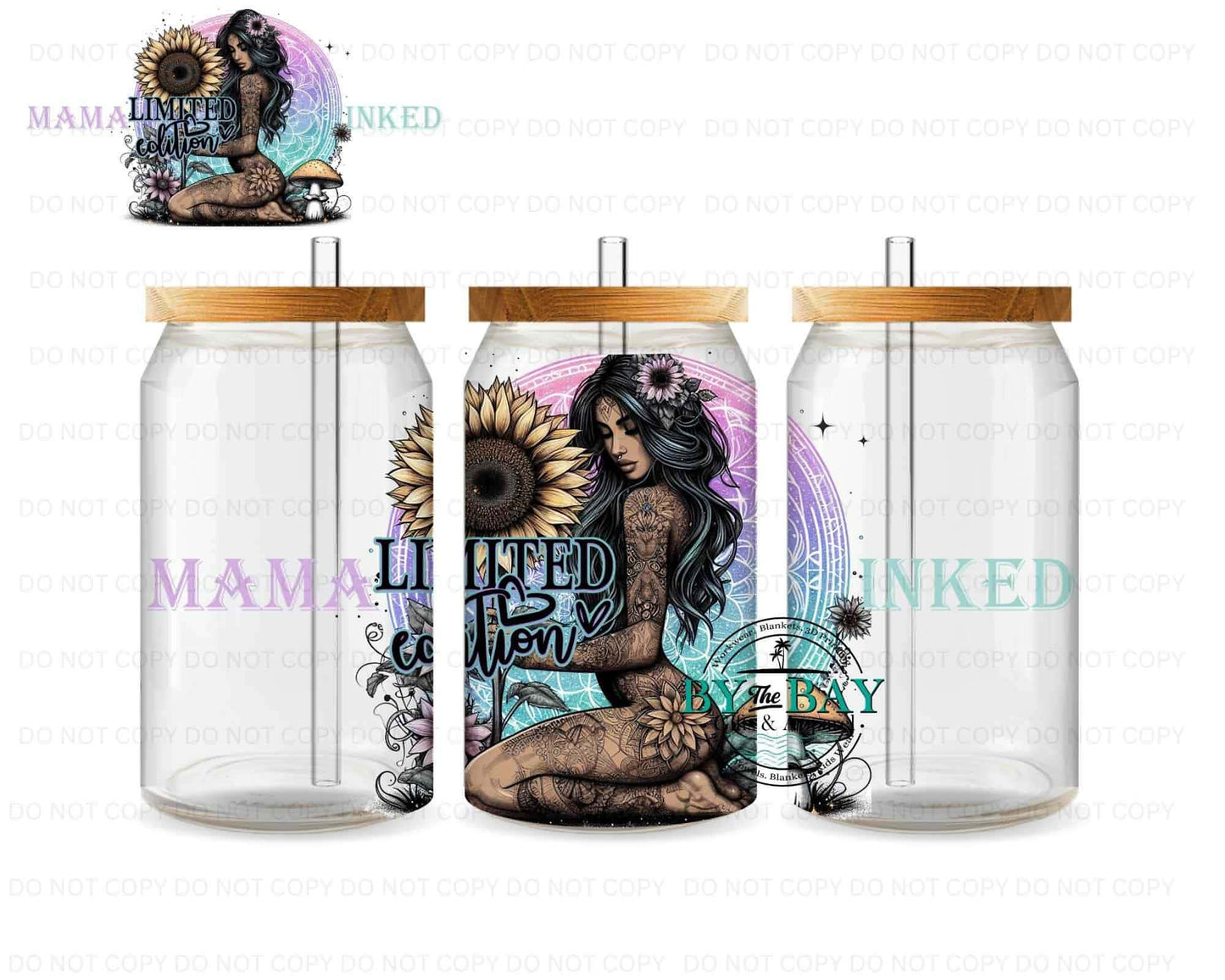 Limited edition Inked Mama 16oz wrap