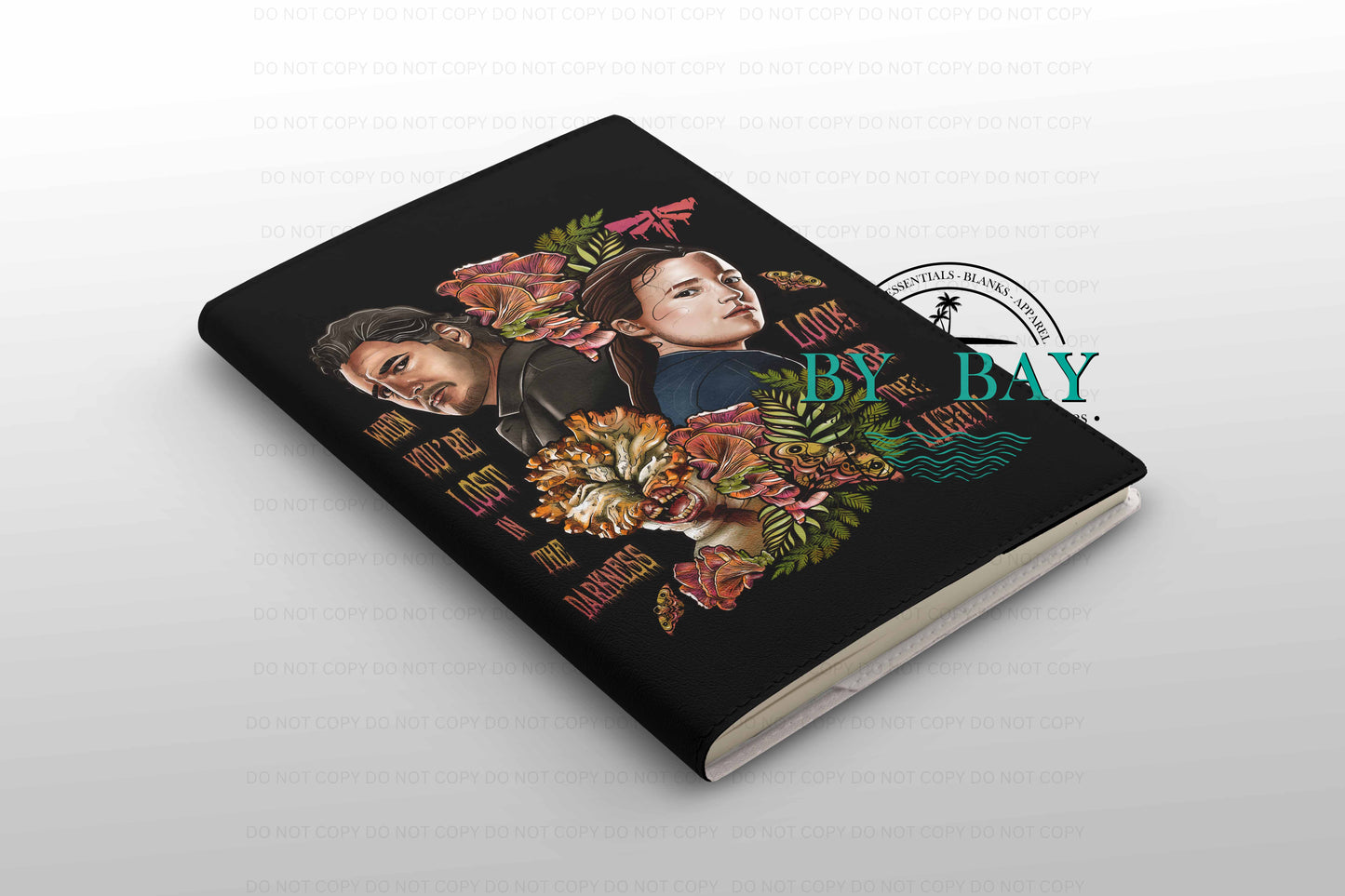 Look for the light - Ready made notepad Cover (Notepad & Pocket options available)