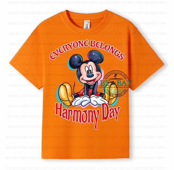 Mr Mouse Harmony Day Kids Tee