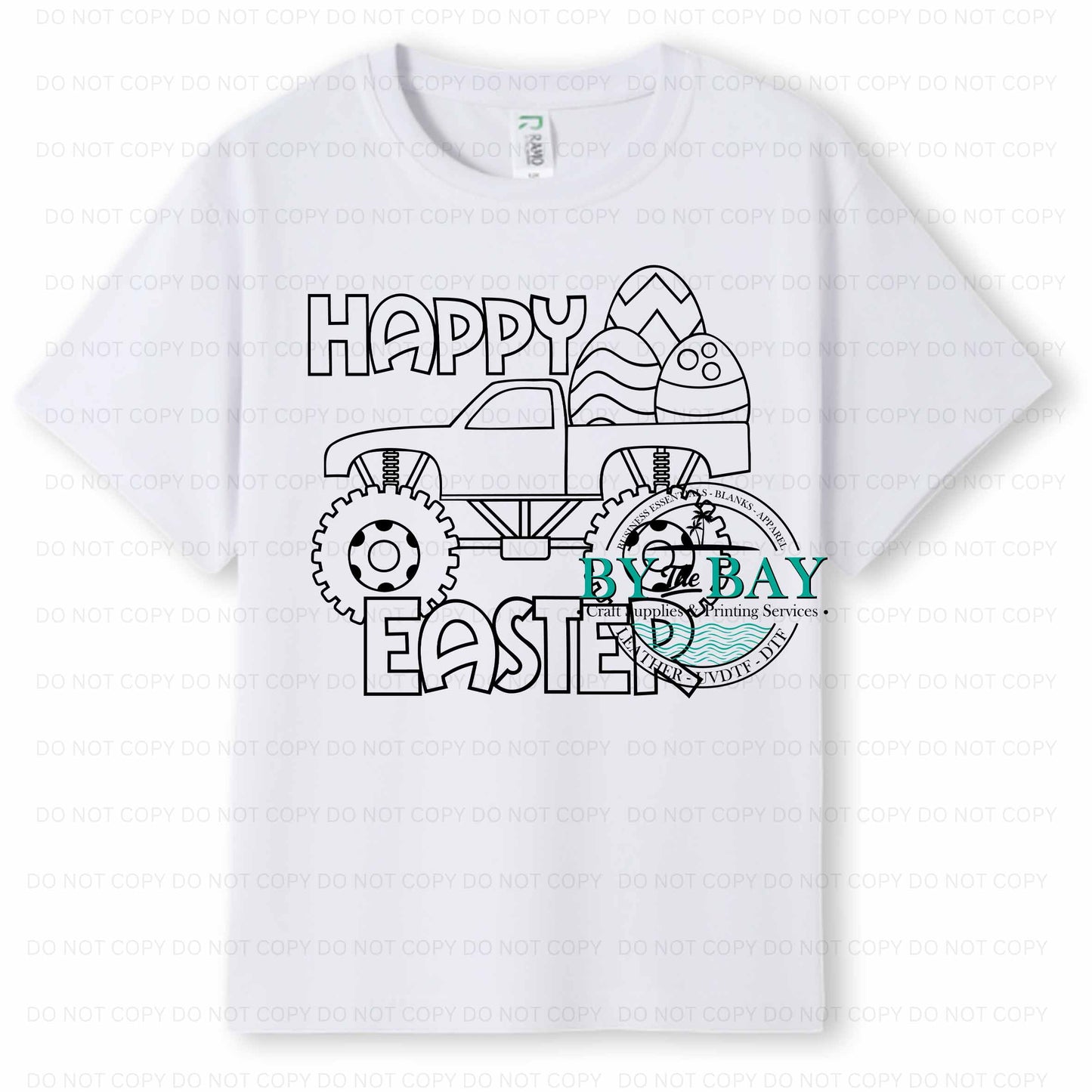 Monster Truck Colouring in Tee (pens included)