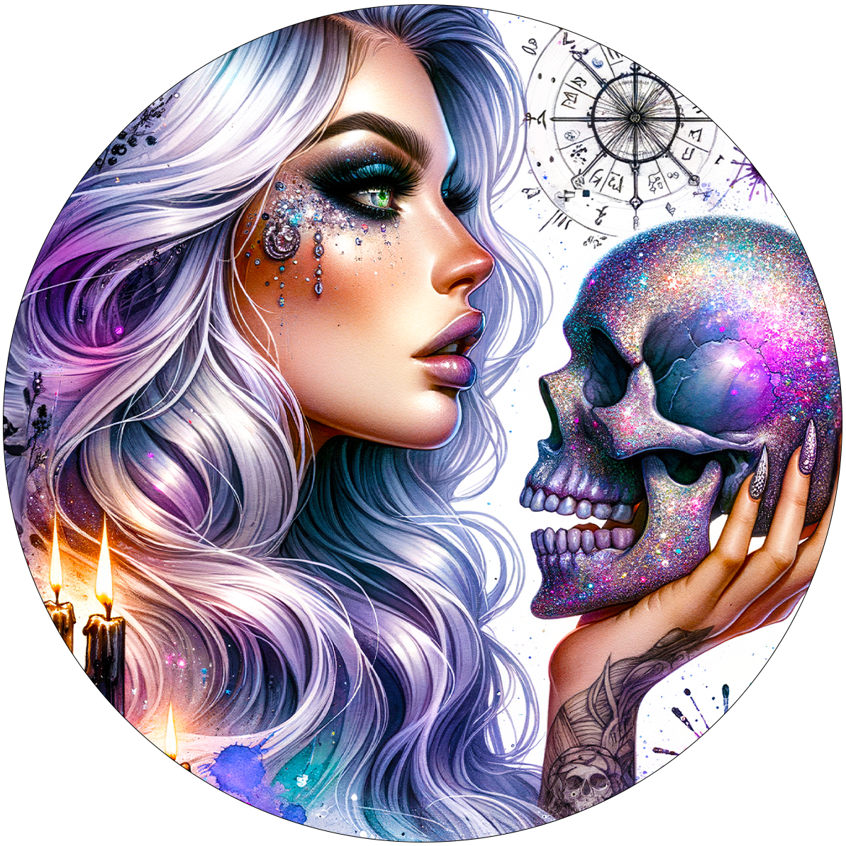 Magical Omen 2 Wind Spinner Sublimation Print