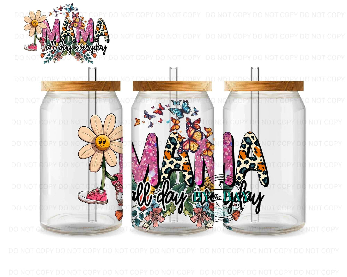 Mama all day 16oz wrap