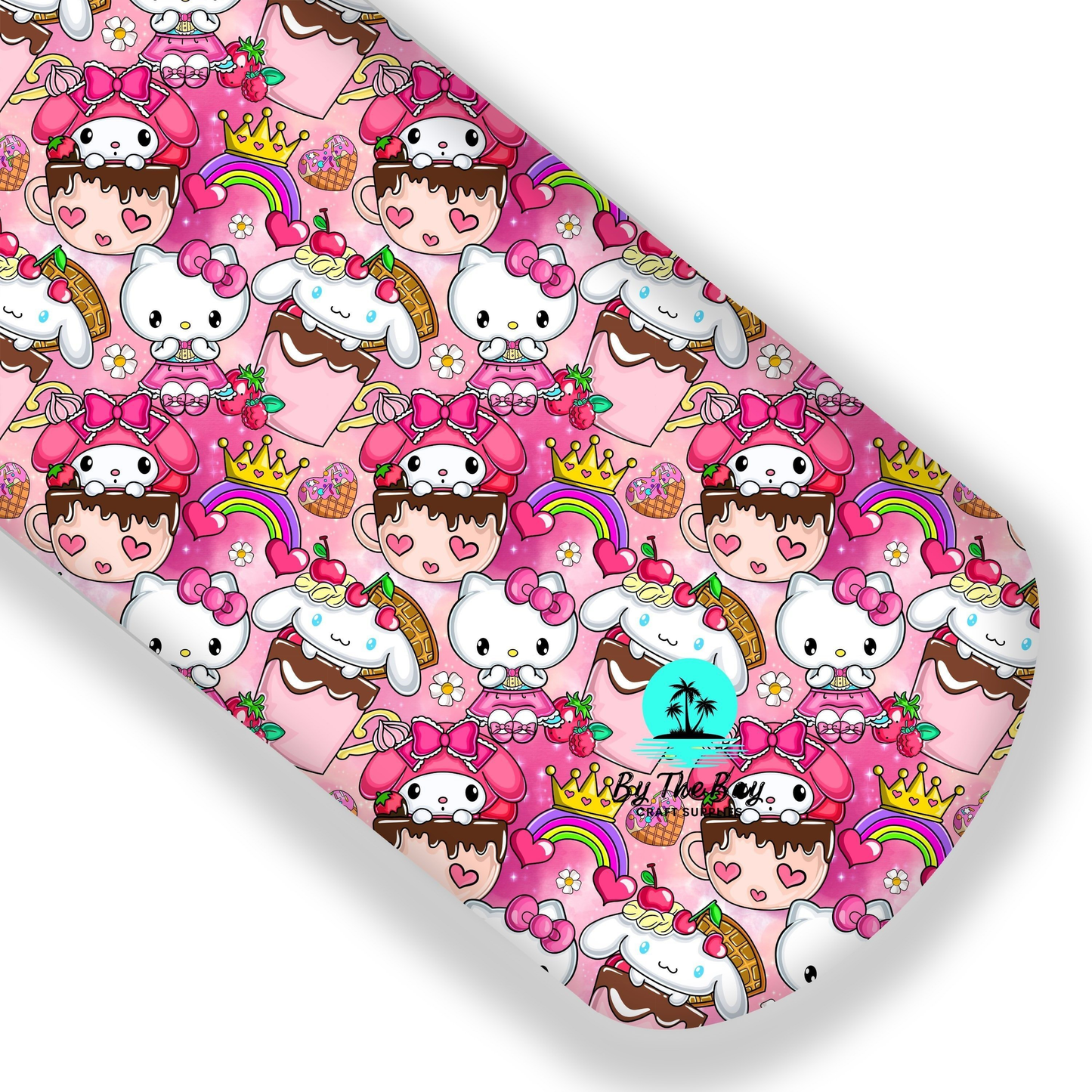 Kawaii cups mixed pink