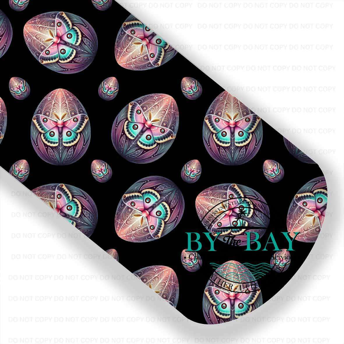 Moth Easter Eggs Black