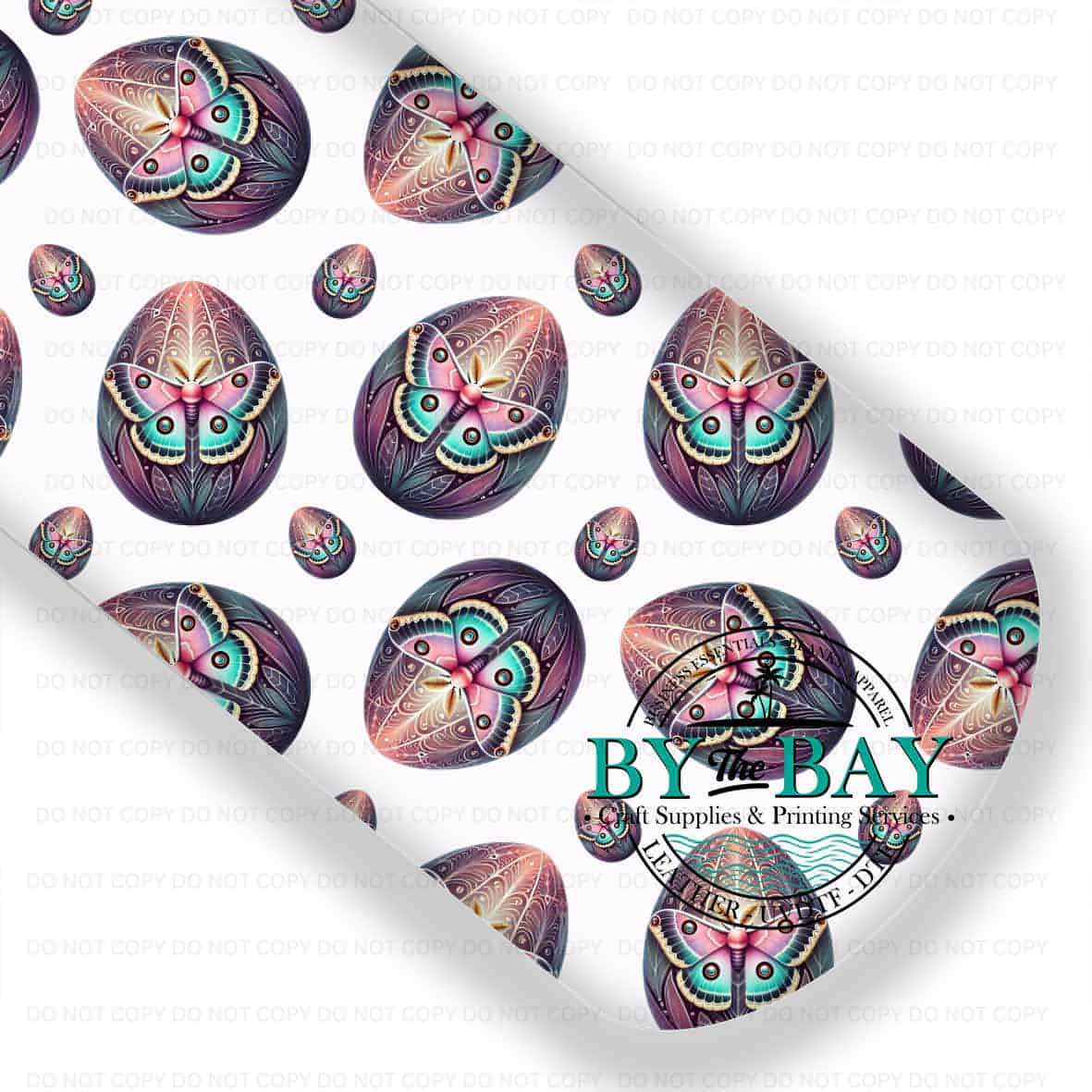 Moth Easter Eggs White