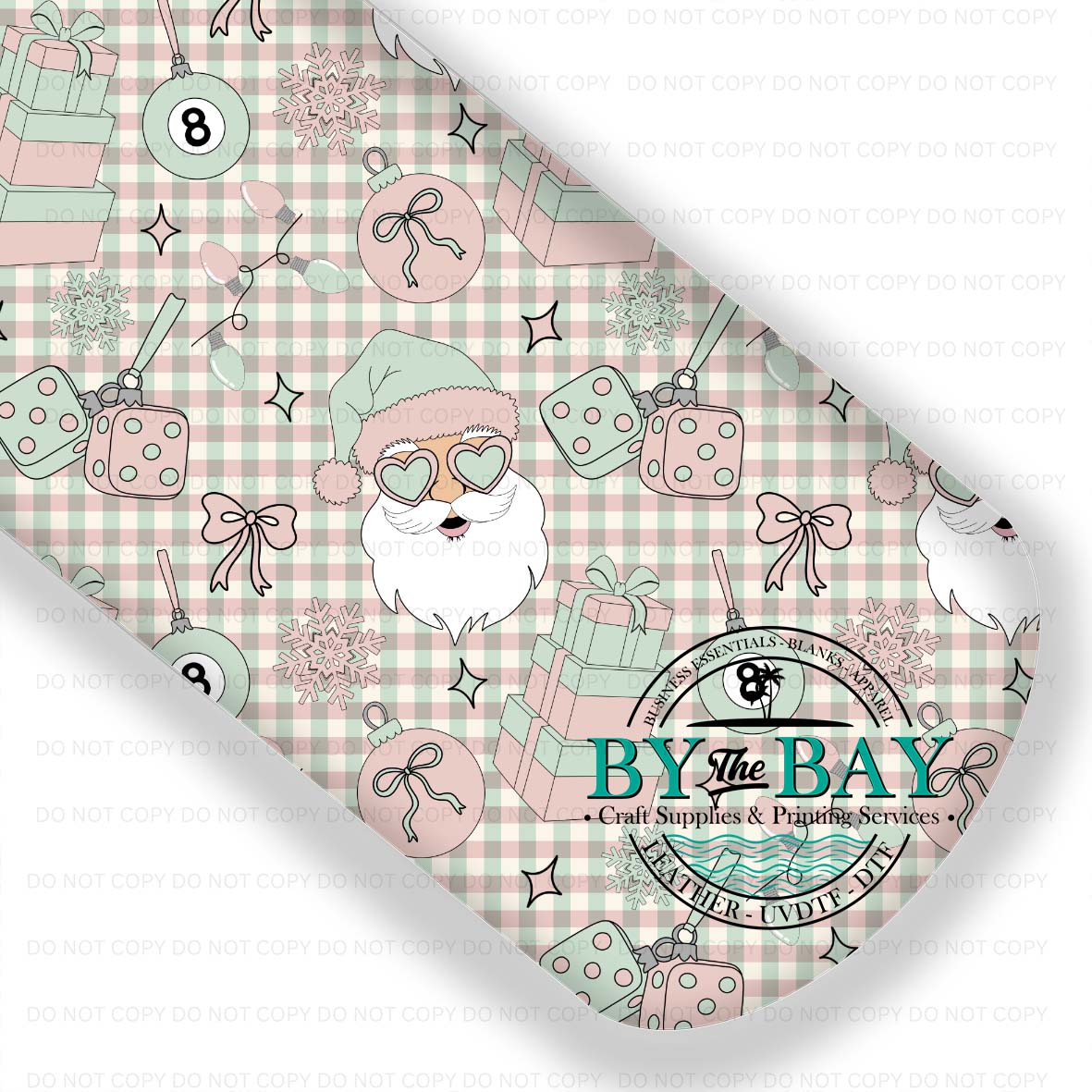 Pastel Santa