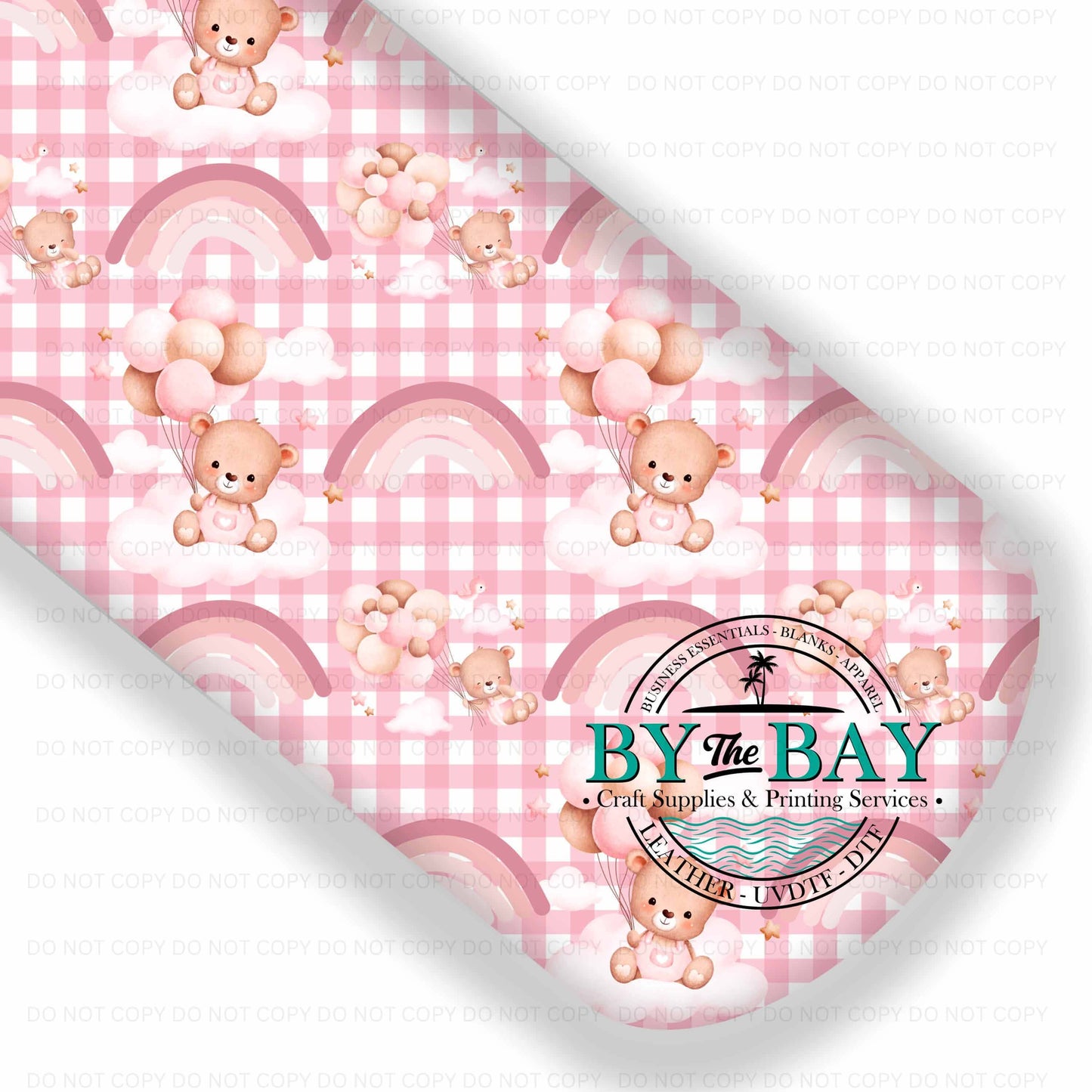 Pink Gingham Bears