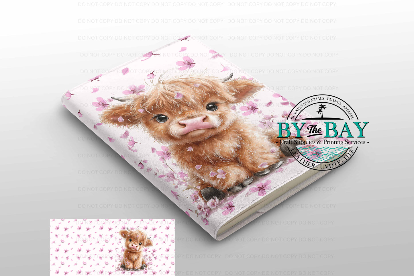 Pink Highland 003 A5 (Ready made & DIY Notepad options available)