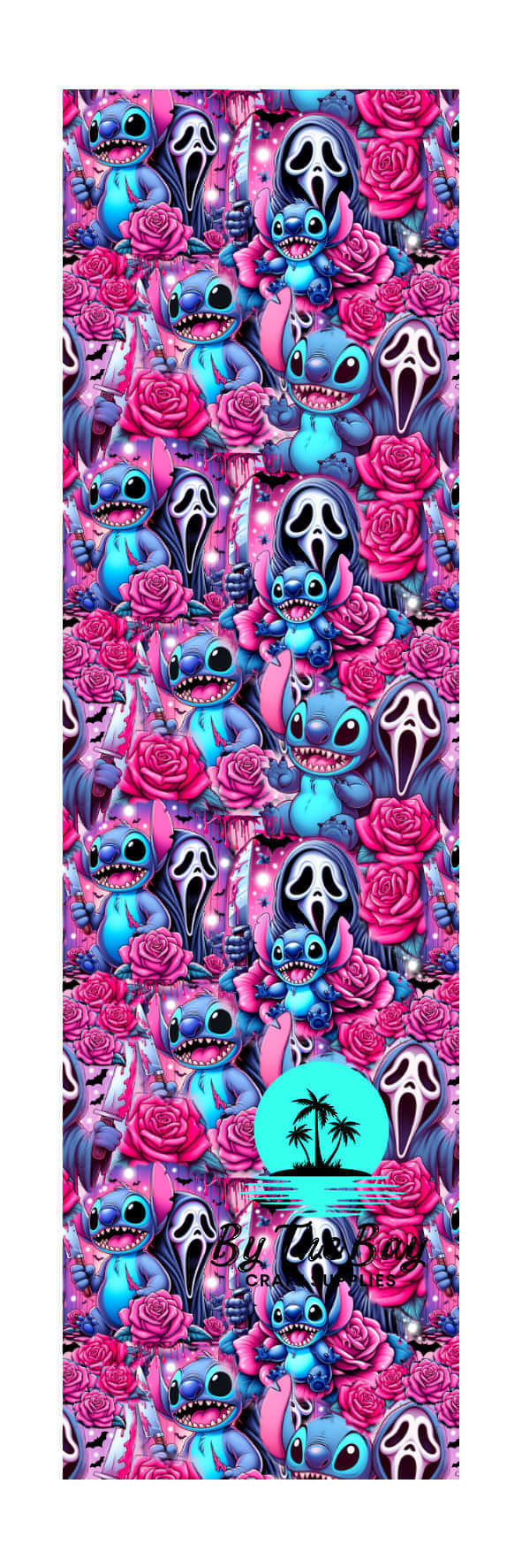 Blue guy scream Bookmark Decal