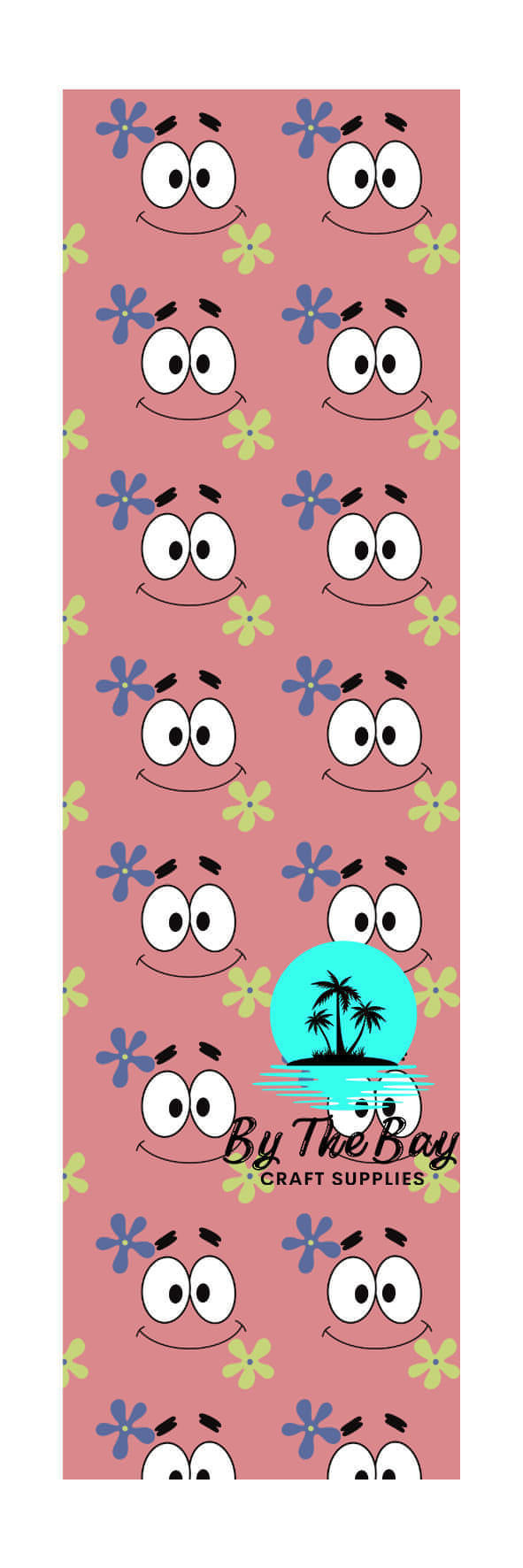 P Star Face Bookmark Decal