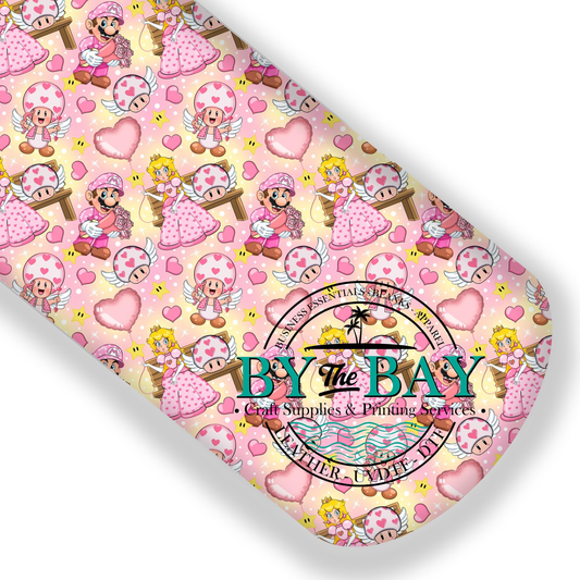 Pink Yellow Game Bro Valentine