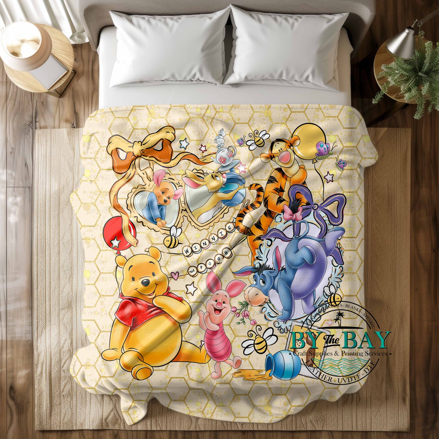 P Bear Honeycomb