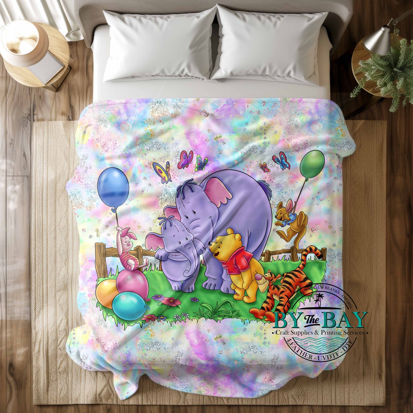Honey Bear Squish Blanket