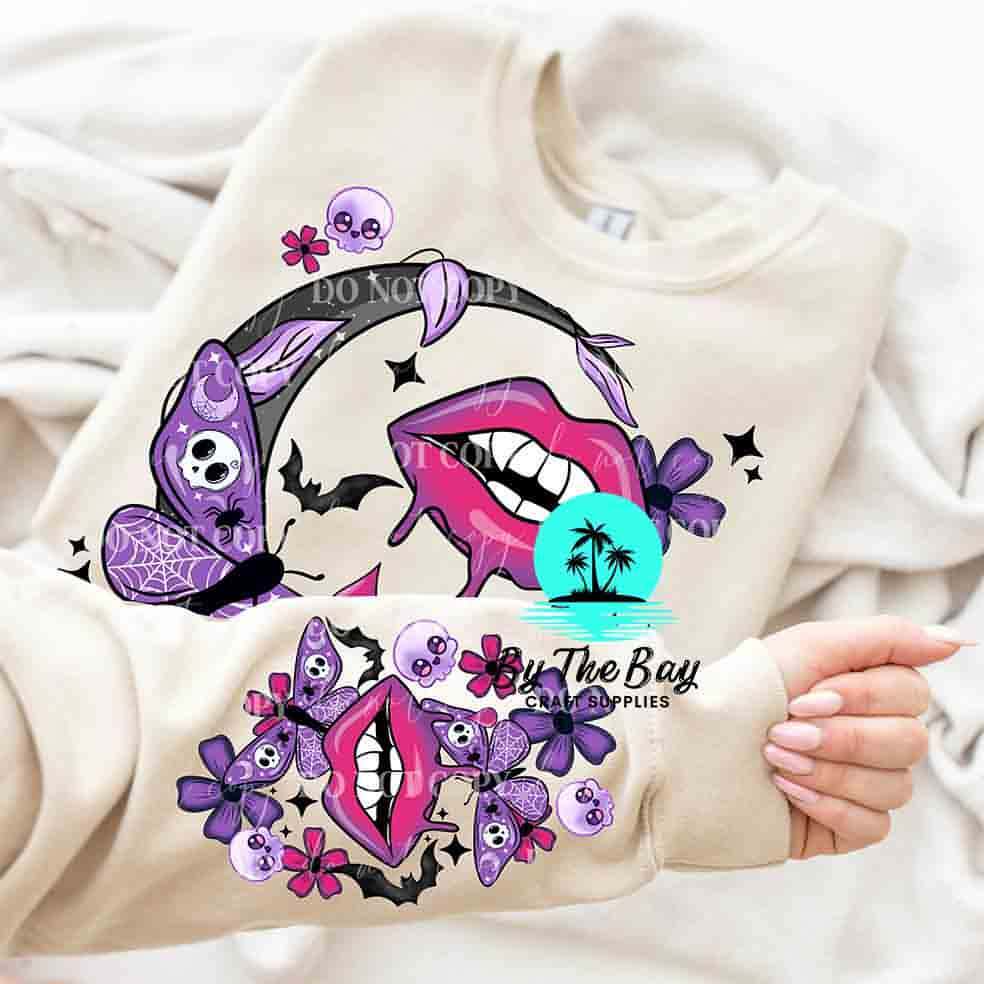 Pretty Vamp Sleeve Halloween