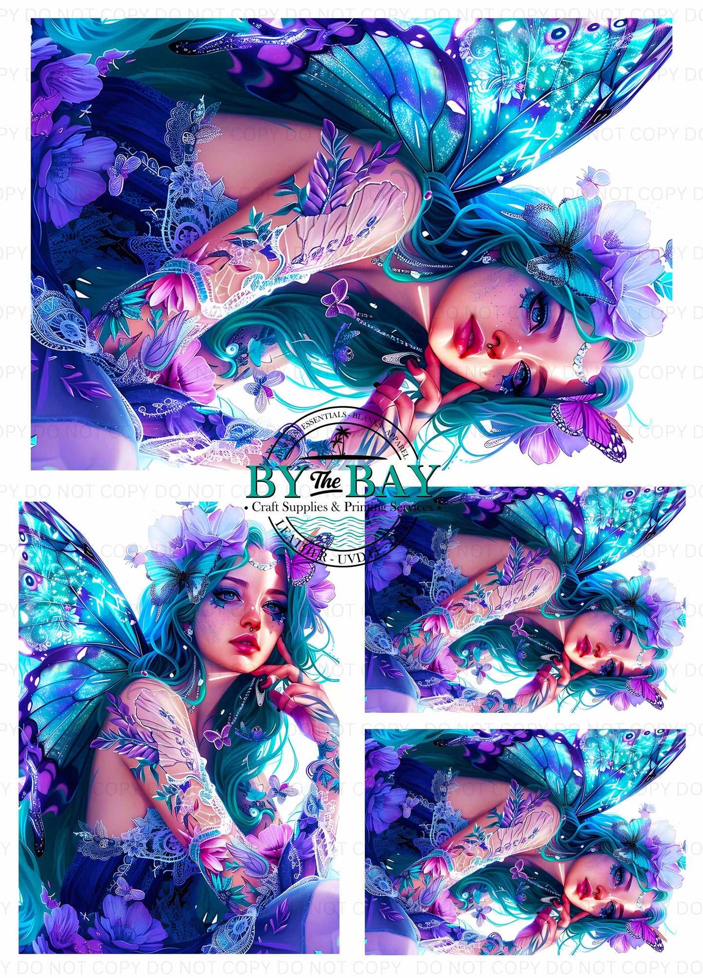 Purple Fairy Panel (Various Sizes)