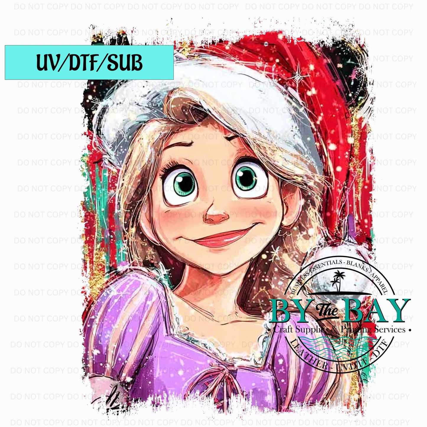 Princess R Xmas UV/DTF/SUB Print