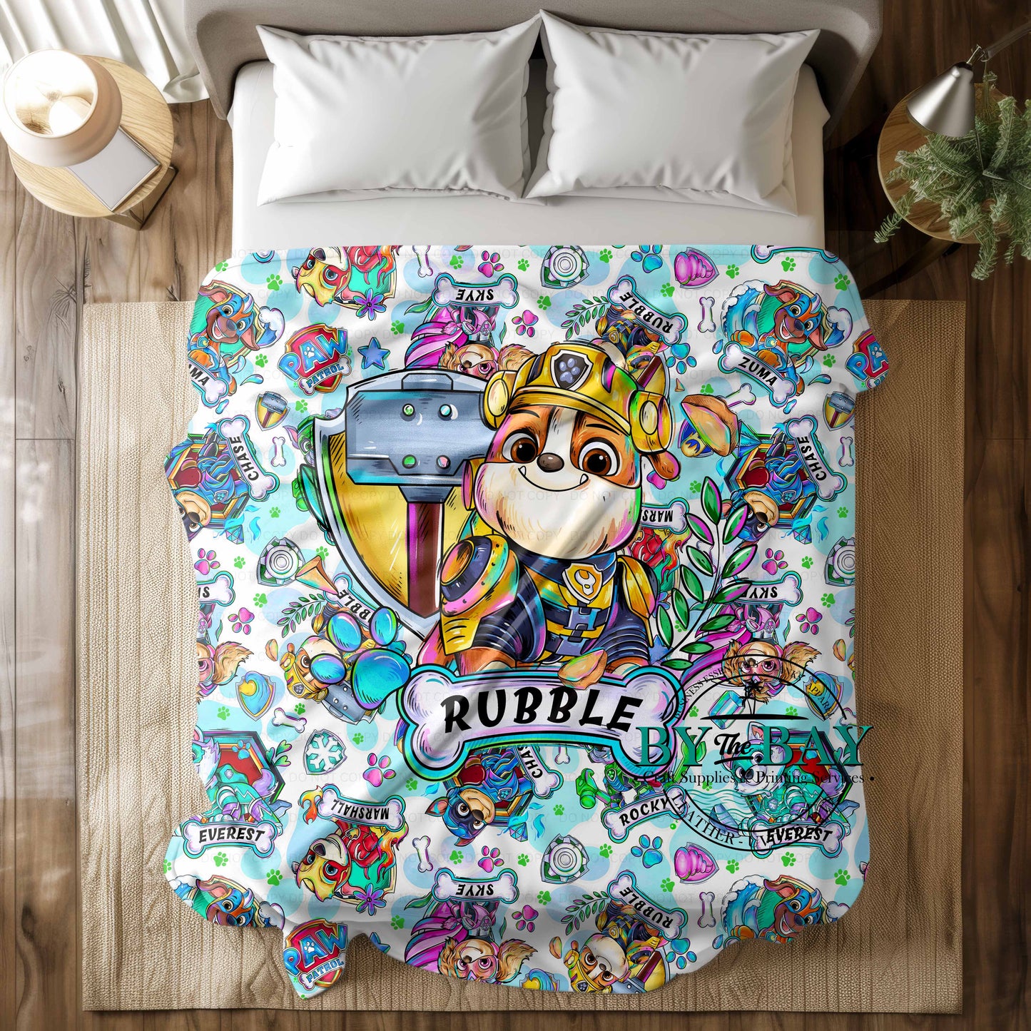 PP Yellow Dog Squish Minky Blankets (Various Sizes)