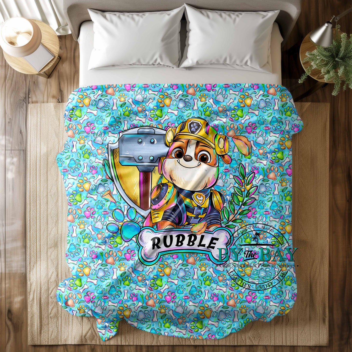 PP Yellow Dog 2 Squish Minky Blankets (Various Sizes)